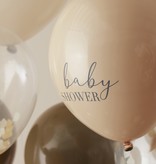 Baby Shower Ballonnen Set Taupe (11st)