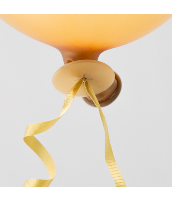 Ballon Sluiters Met Lint Goud (100st)