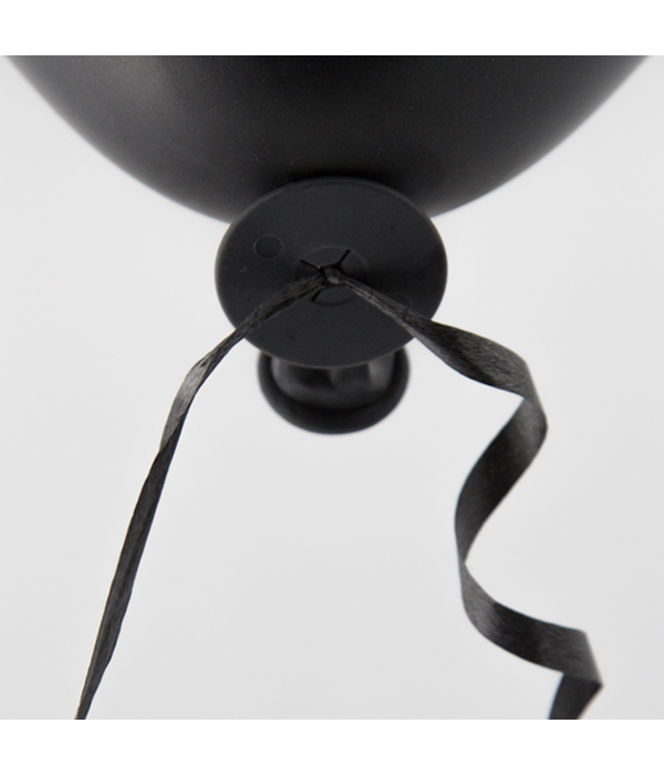 Ballon Sluiters Met Lint Zwart (100st)