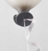 Ballon Sluiters Met Lint Zilver (100st)