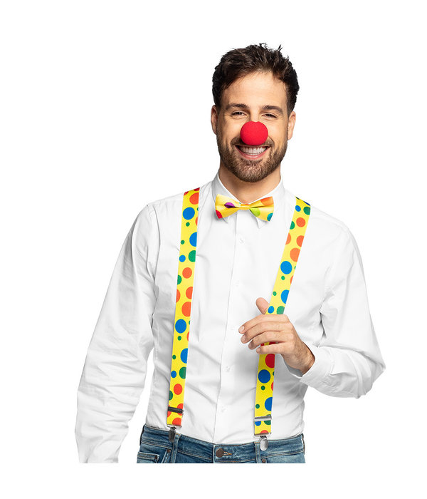Accessoireset Clown 3-Delig