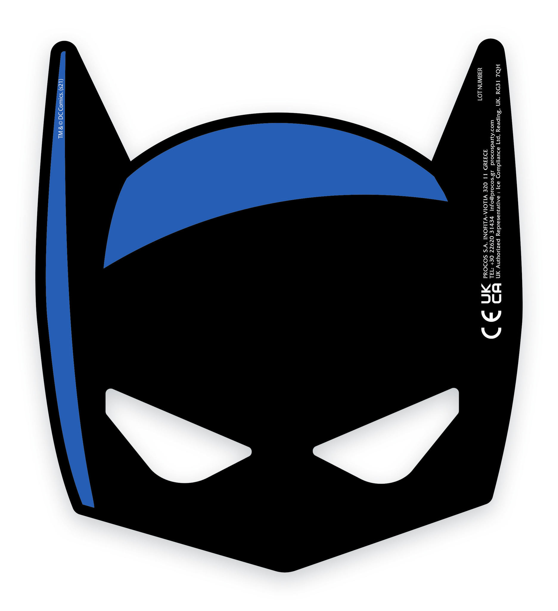 Gezichtmasker Batman (6st) afbeelding