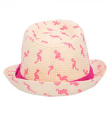 Hoed Sparkling Flamingo