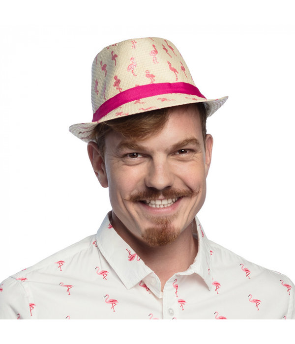 Hoed Sparkling Flamingo