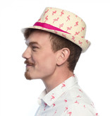 Hoed Sparkling Flamingo