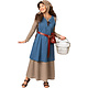 Middeleeuws Dienstvrouw Kostuum 2-Delig