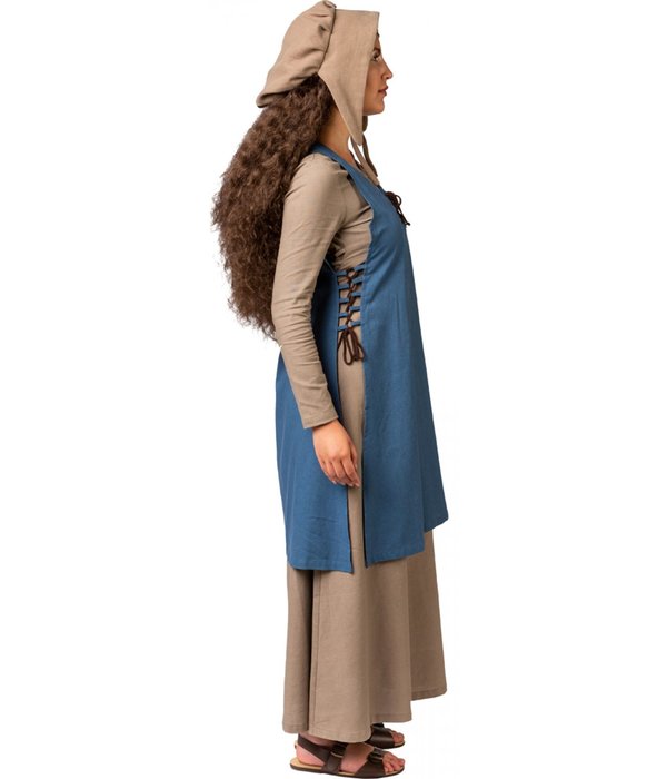 Middeleeuws Dienstvrouw Kostuum 2-Delig