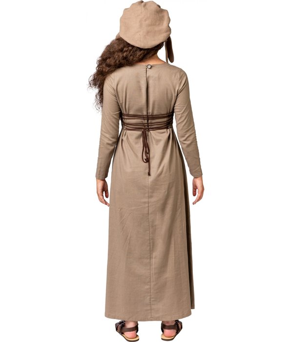 Middeleeuws Dienstvrouw Kostuum 2-Delig