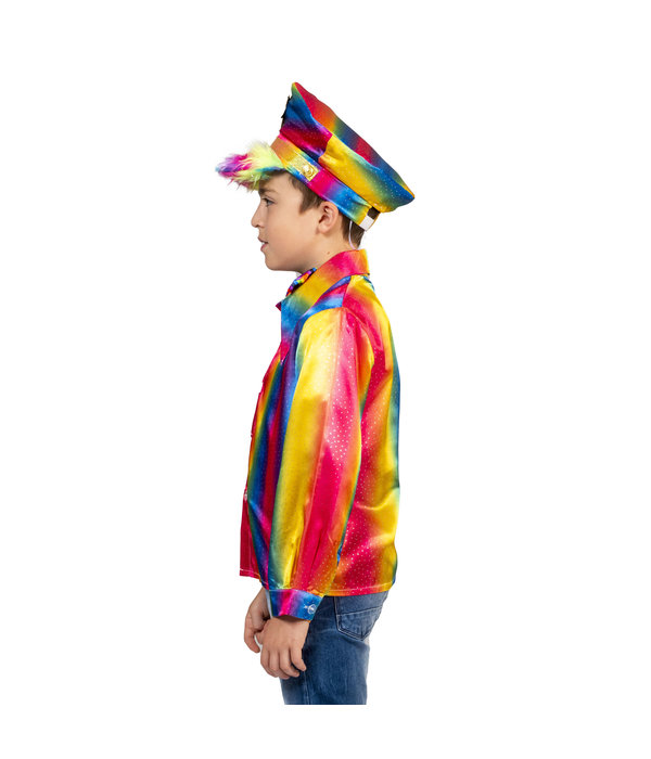 Retro Disco Shirt Rainbow Kind