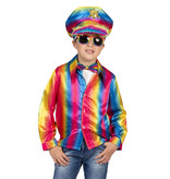 Retro Disco Shirt Rainbow Kind