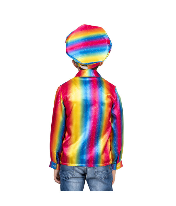 Retro Disco Shirt Rainbow Kind