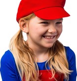 Pet Met Klep Rood Kind