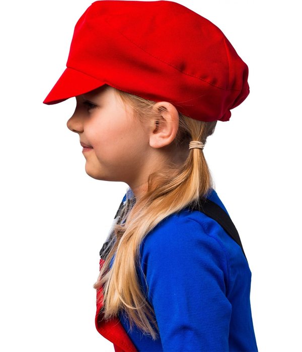 Pet Met Klep Rood Kind