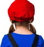 Pet Met Klep Rood Kind