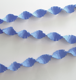 Lichtblauwe Crepe Papier Slinger - 24 meter