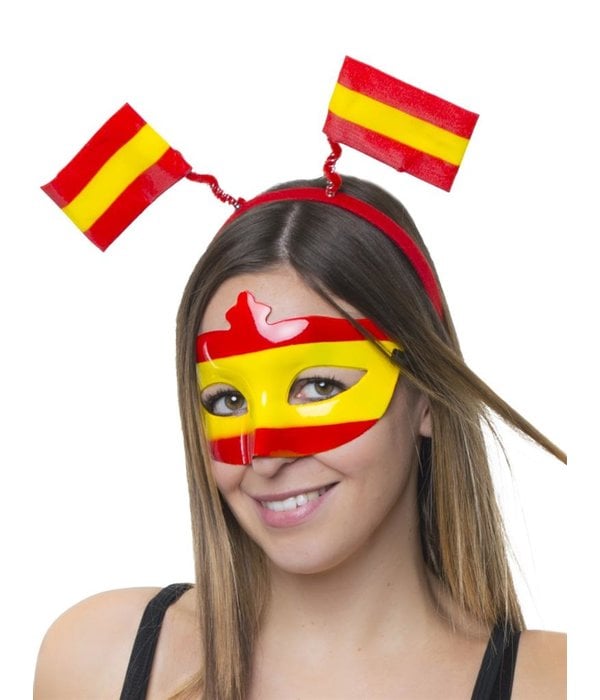 Diadeem Spaanse Vlaggetjes