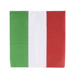 Servetten Italiaanse Vlag (20st)