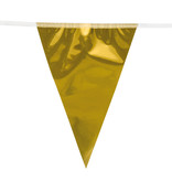 Metallic vlaggenlijn goud (10m)