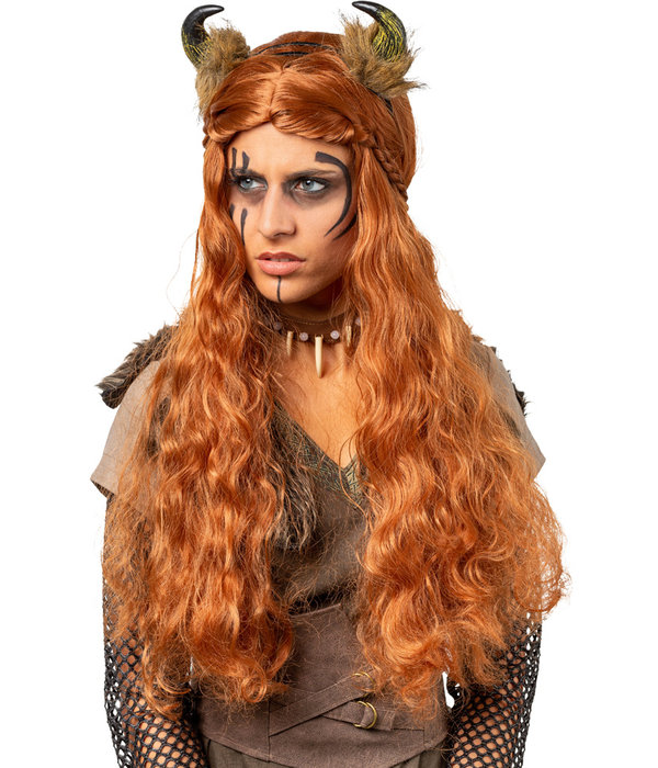 Viking Hoofdband Met Horens