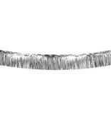 Zilveren franje vlaggenlijn - 6 meter