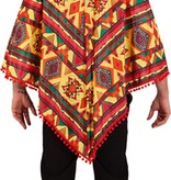 Mexicaanse Poncho Kleurrijk Volwassenen