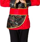 Chinese Top Met Riem Rood