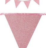 Glitterslinger Roze (6m)