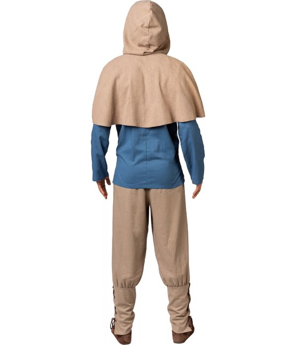 Middeleeuws Kostuum Dienaar 2-Delig