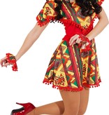 Mexicaanse Jurk Dames Rood