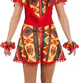 Mexicaanse Jurk Dames Rood