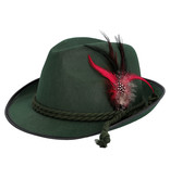 Tiroler hoed vilt Walter groen