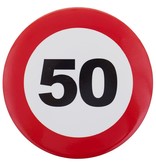 Button 50 jaar feest