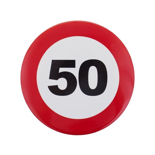Button 50 jaar feest