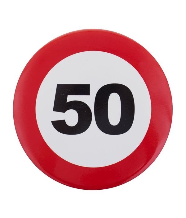 Button 50 jaar feest