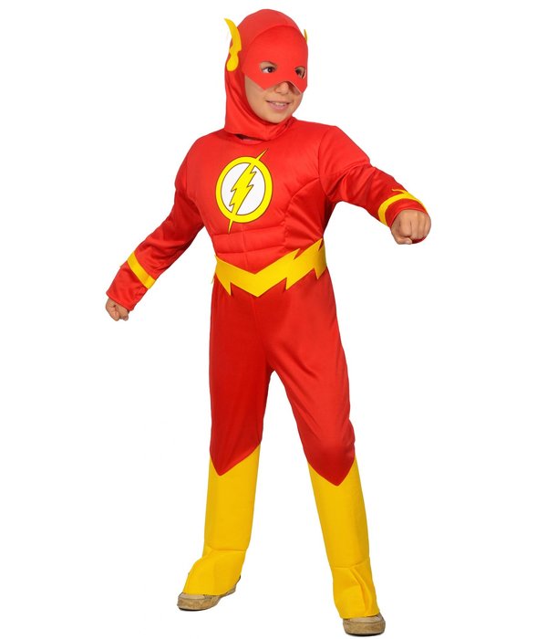 Superheld Flash Kostuum Kind