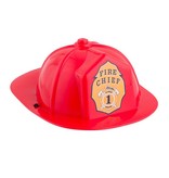 Brandweerhelm mini met elastiek