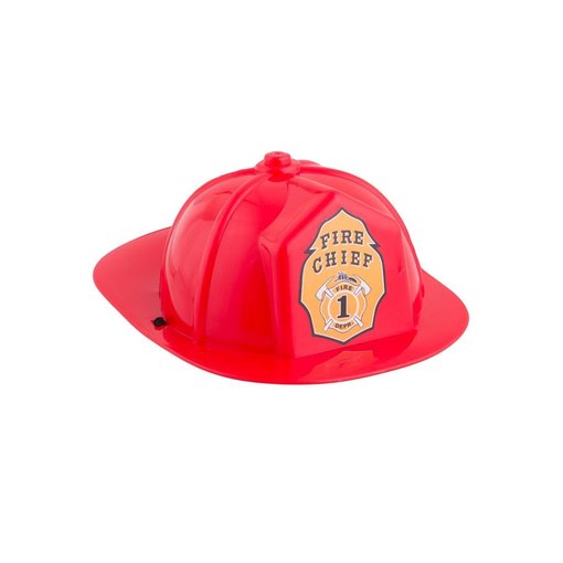 Brandweerhelm mini met elastiek