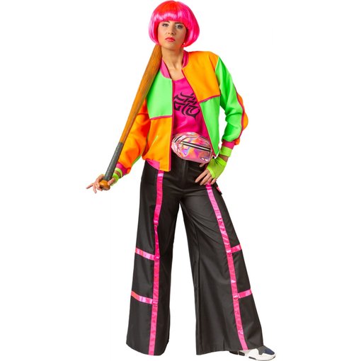 Neon Blouson Jasje 80's Dames