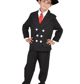 Gangster stoer kostuum kind