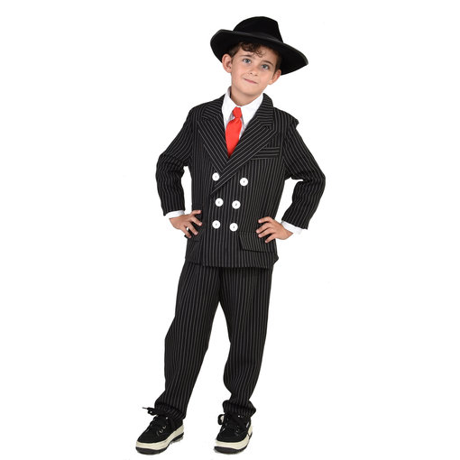 Gangster stoer kostuum kind