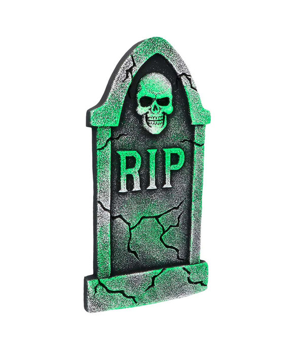 Grafsteen 'RIP' Neon 41x21cm