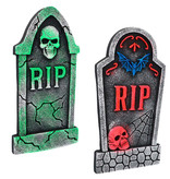 Grafsteen 'RIP' Neon 41x21cm