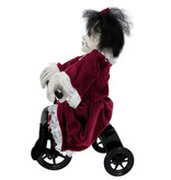 Decoratie Griezel Angry Mathilde op fiets