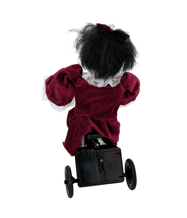 Decoratie Griezel Angry Mathilde op fiets