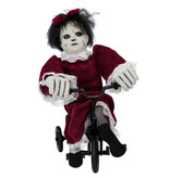 Decoratie Griezel Angry Mathilde op fiets