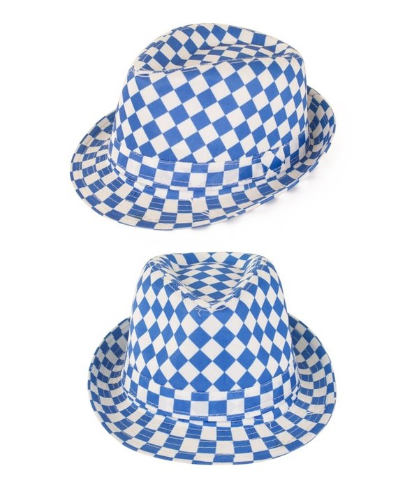 Tiroler hoed Bayern ruit