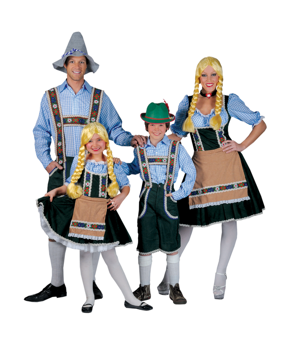 Tiroler Jurkje Met Blouse Meisje