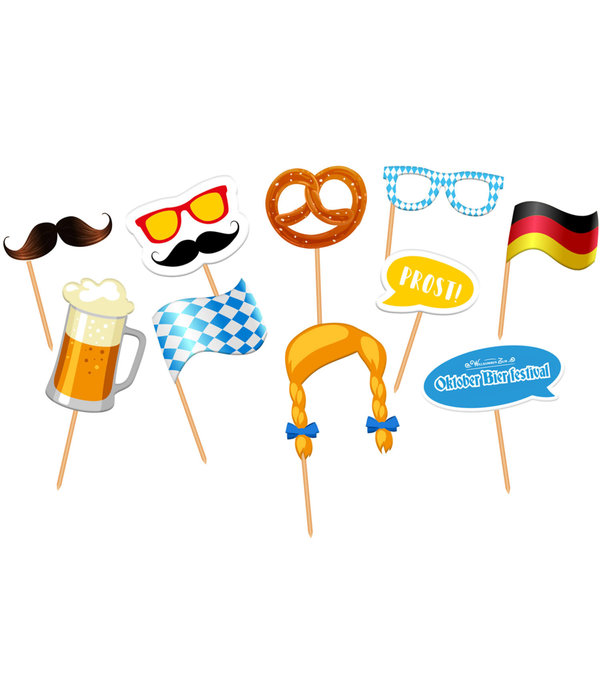 Photobooth Props Oktober Bier Festival (10st)