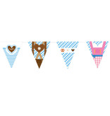 Oktoberfest Vlaggenlijn Dirndl (4m)