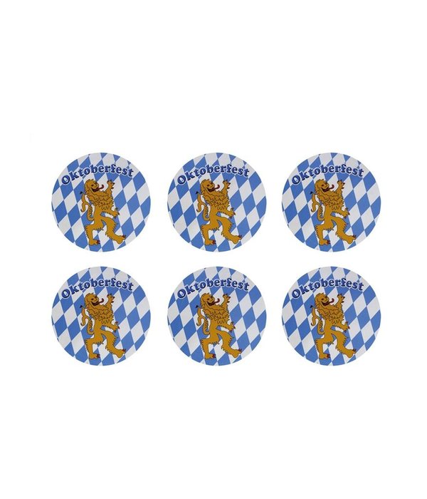 Magnetische Onderzetters Oktoberfest (6st)